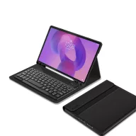   Tech-Protect Sc Pen + Keyboard Lenovo Tab Pro 12.7 (TB-373) oldalra nyíló, kitámasztható mappa tok ceruza tartóval, mágneses rögzítés, billentyűzettel, fekete