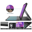 Tech-Protect Sc Pen + Keyboard Lenovo Tab Pro 12.7 (TB-373) oldalra nyíló, kitámasztható mappa tok ceruza tartóval, mágneses rögzítés, billentyűzettel, fekete