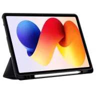  Tech-Protect SC Pen Xiaomi Redmi Pad 2 Pro (12.1) / Xiaomi Poco Pad M1 (12.1) oldalra nyíló, kitámasztható mappa tok, fekete