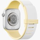 Uniq Revix IV Premium Apple Watch 42/41/40mm mágneses szíj, fehér-sárga