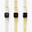 Uniq Revix IV Premium Apple Watch 42/41/40mm mágneses szíj, fehér-sárga