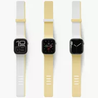   Uniq Revix IV Premium Apple Watch 42/41/40mm mágneses szíj, fehér-sárga