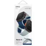  Uniq Revix IV Premium Apple Watch 42/41/40mm mágneses szíj, kék-szürke