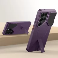   Tech-Protect Kevlar Aura Samsung Galaxy S26 Ultra tok kameravédelemmel, kitámasztóval, lila