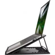   ART P14 állítható / összecsukható asztali notebook / laptop tartó, fekete