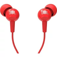   JBL C100SI Vezetékes Jack 3,5mm headset / fülhallgató, piros