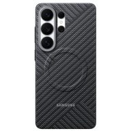   Samsung Carbon Magnet Samsung Galaxy S26 Ultra gyári hátlap tok, Aramid, MagSafe, szürke