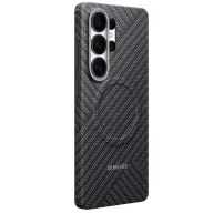   Samsung Carbon Magnet Samsung Galaxy S26 Ultra gyári hátlap tok, Aramid, MagSafe, szürke