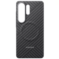   Samsung Carbon Magnet Samsung Galaxy S26 Ultra gyári hátlap tok, Aramid, MagSafe, szürke