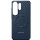 Samsung Carbon Magnet Samsung Galaxy S26 Ultra gyári hátlap tok, Aramid, MagSafe, kék