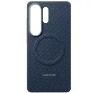   Samsung Carbon Magnet Samsung Galaxy S26 Ultra gyári hátlap tok, Aramid, MagSafe, kék