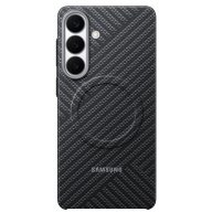  Samsung Carbon Magnet Samsung Galaxy S26 gyári hátlap tok, Aramid, MagSafe, szürke