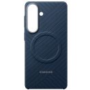 Samsung Carbon Magnet Samsung Galaxy S26 gyári hátlap tok, Aramid, MagSafe, kék