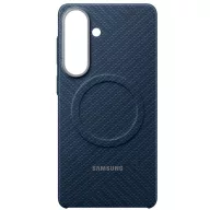   Samsung Carbon Magnet Samsung Galaxy S26 gyári hátlap tok, Aramid, MagSafe, kék