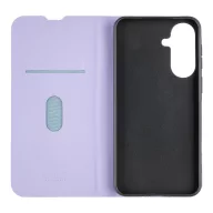   OBAL:ME SmoothTouch Samsung Galaxy A17 mágneses flip tok kártyatartóval, lila