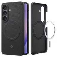   Spigen Airskin Aramid Mag Samsung Galaxy S26 tok, MagSafe, Aramid, fekete