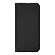   OBAL:ME SmoothTouch Motorola G57 Power mágneses flip tok kártyatartóval, fekete