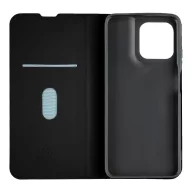   OBAL:ME SmoothTouch Motorola G57 Power mágneses flip tok kártyatartóval, fekete