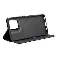   OBAL:ME SmoothTouch Motorola G57 Power mágneses flip tok kártyatartóval, fekete
