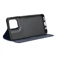   OBAL:ME SmoothTouch Motorola G57 Power mágneses flip tok kártyatartóval, kék