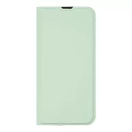   OBAL:ME SmoothTouch Motorola G57 Power mágneses flip tok kártyatartóval, zöld