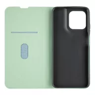   OBAL:ME SmoothTouch Motorola G57 Power mágneses flip tok kártyatartóval, zöld
