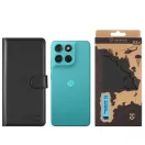 Tactical Field Notes Motorola G57 Power flip tok, fekete