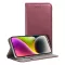 Motorola G57 Power Magneto flip tok, burgundi