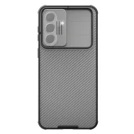   Nillkin CamShield PRO Hard Samsung Galaxy A37 műanyag hátlap tok, átlátszó-fekete