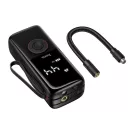 Hoco ZP18 wireless kerékpumpa / kompresszor beépített világítással, 4000mAh, fekete