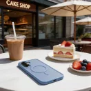 Tech-Protect Magmat Samsung Galaxy A57 hátlap tok, MagSafe, Matt, kék