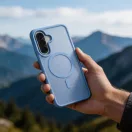 Tech-Protect Magmat Samsung Galaxy A57 hátlap tok, MagSafe, Matt, kék