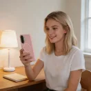 Tech-Protect Magmat Samsung Galaxy A37 hátlap tok, MagSafe, Matt, rózsaszín