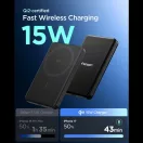 Spigen EA2205MQ Essential Powerbank / külső akkumulátor, mágneses, MagSafe, kompakt, 5000mAh, 22.5W, Qi2, fekete