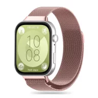   Tech-Protect Huawei Watch Fit 3 / 4 / 4 Pro milánói szíj, rozéarany