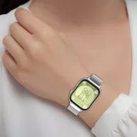   Tech-Protect Huawei Watch Fit 3 / 4 / 4 Pro milánói szíj, rozéarany