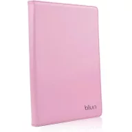  Univerzális TabletPC tok, mappa tok, 8", stand, Blun, rózsaszín