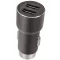 Autós töltő, Szivargyújtós töltő, 5V / 3.1A, 2 x USB aljzat, Forever, szürke, CC-04