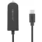 Autós töltő, Szivargyújtós töltő, 5V / 2A, 1 x USB aljzat, USB Type-C kábellel, Forever, fekete, M02