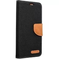   Apple iPhone 11 Pro, Oldalra nyíló tok, stand, Canvas Book, fekete
