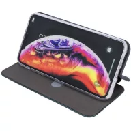   Apple iPhone 11 Pro Max, Oldalra nyíló tok, stand, Forcell Elegance, zöld
