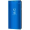 Xiaomi Mi 11, Oldalra nyíló tok, hívás mutatóval, Smart View Cover, kék (utángyártott)