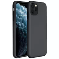   Apple iPhone 7 Plus / 8 Plus, Szilikon tok, Wooze Liquid Silica Gel, fekete