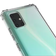   Apple iPhone 12 Pro Max, Szilikon tok, légpárnás sarok, Wooze Silicone Armor, átlátszó
