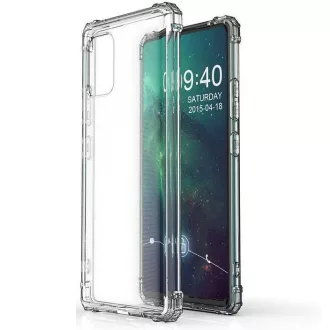   Apple iPhone 7 / 8 / SE (2020) / SE (2022), Szilikon tok, légpárnás sarok, Wooze Silicone Armor, átlátszó