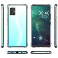   Huawei Honor 30S, Szilikon tok, légpárnás sarok, Wooze Silicone Armor, átlátszó