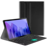   Huawei MatePad 11 (10.95) (2021), Bluetooth billentyűzetes, mappa tok, Touch Pad, mágneses rögzítés, Wooze Simple Touch, fekete