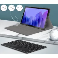   Huawei MatePad 11 (10.95) (2021), Bluetooth billentyűzetes, mappa tok, Touch Pad, mágneses rögzítés, Wooze Simple Touch, fekete