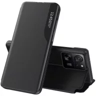   Apple iPhone 13 Pro, Oldalra nyíló tok, stand, Wooze FashionBook, fekete