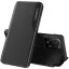 Apple iPhone 13 Pro, Oldalra nyíló tok, stand, Wooze FashionBook, fekete